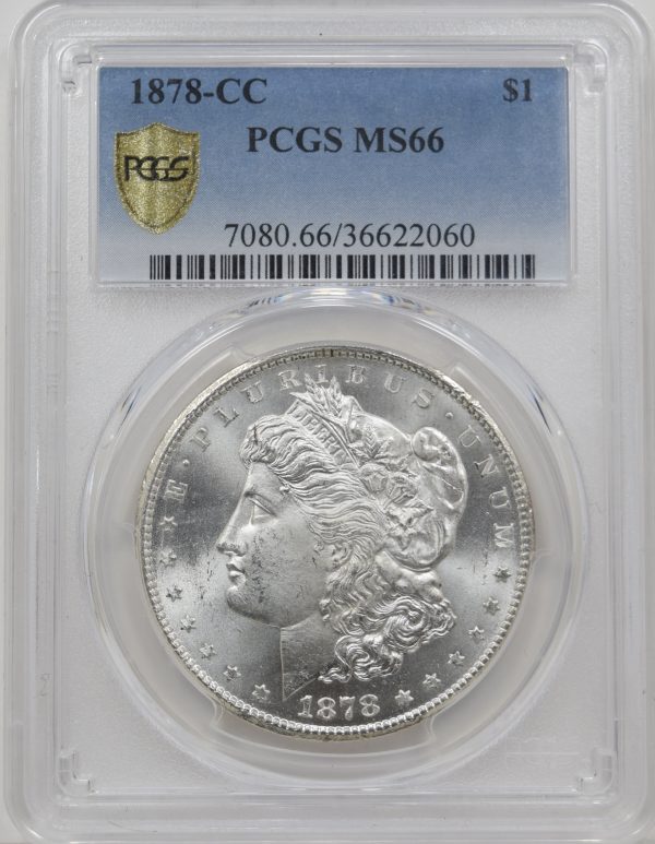 1878-CC PCGS MS66 Morgan Dollar