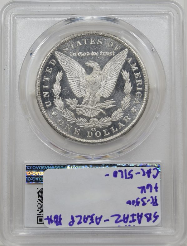 1885-CC PCGS MS65DMPL CAC Morgan Dollar - Image 2