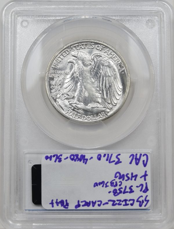 1929-S PCGS MS65 CAC WALKING LIBERTY HALF DOLLAR - Image 2