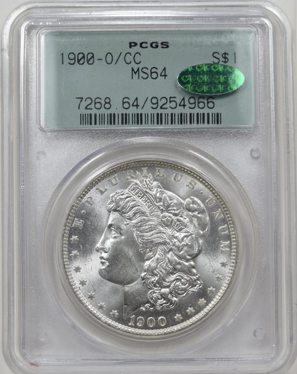 1900-O/CC PCGS MS64 CAC Morgan Dollar