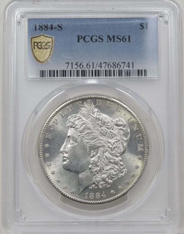 1884-S PCGS MS61 Morgan Dollar