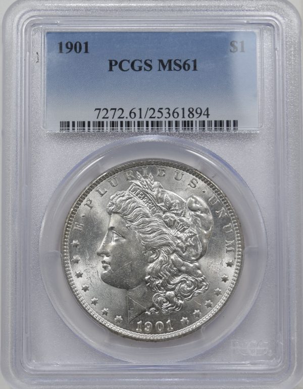 1901 PCGS MS61 Morgan Dollar