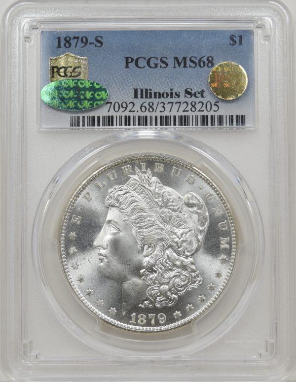 1879-S PCGS MS68 CAC Morgan Dollar