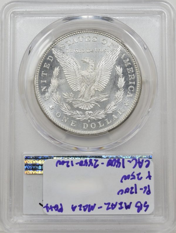 1879-S PCGS MS67 CAC Morgan Dollar - Image 2