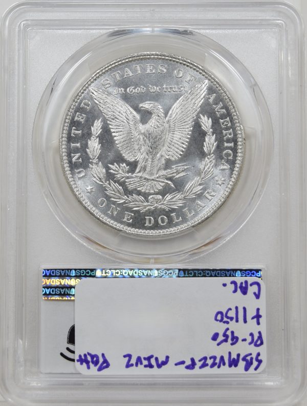 1887 PCGS MS66PL CAC Morgan Dollar - Image 2