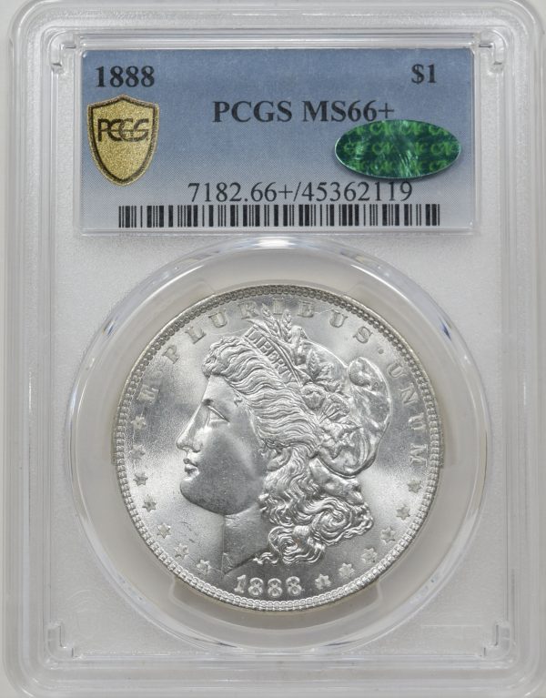 1888 PCGS MS66+ CAC Morgan Dollar