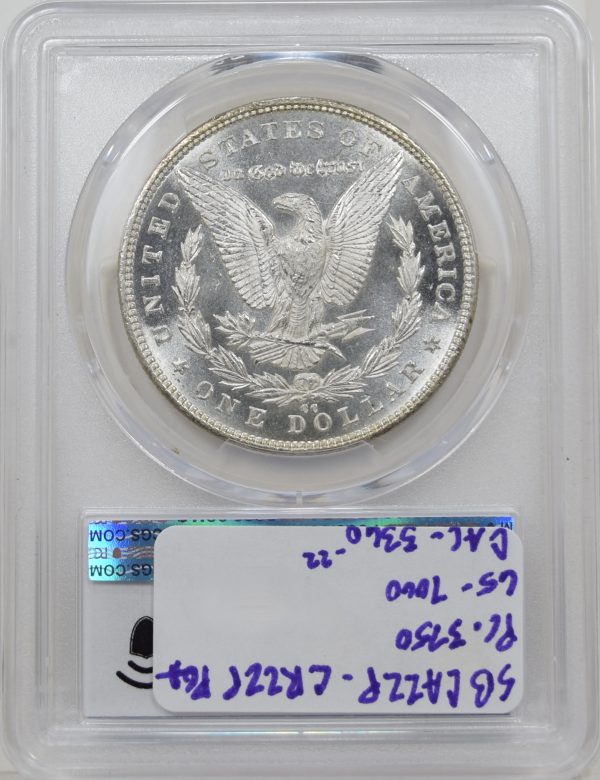 1890-CC PCGS MS64+PL CAC Morgan Dollar - Image 2