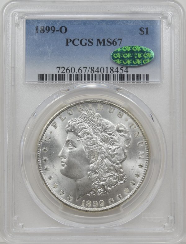 1899-O PCGS MS67 CAC Morgan Dollar