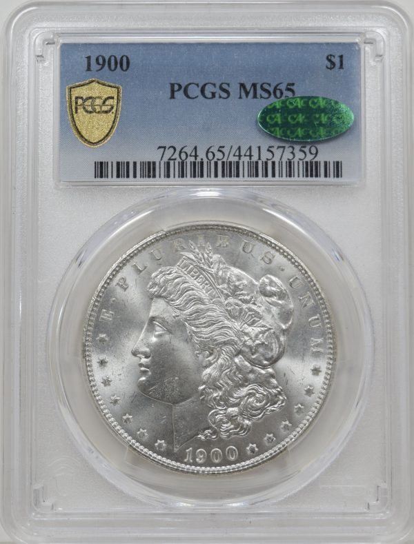 1900 PCGS MS65 CAC Morgan Dollar