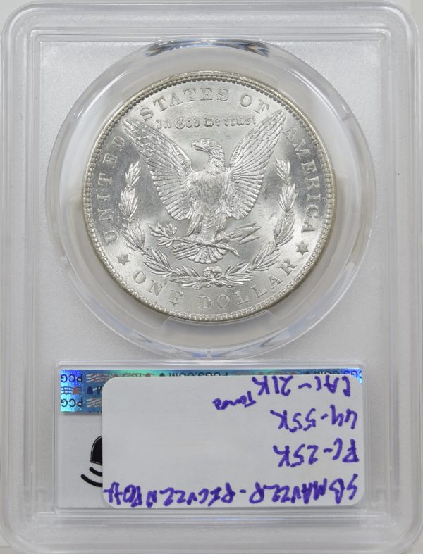 1901 PCGS MS63+ CAC Morgan Dollar - Image 2