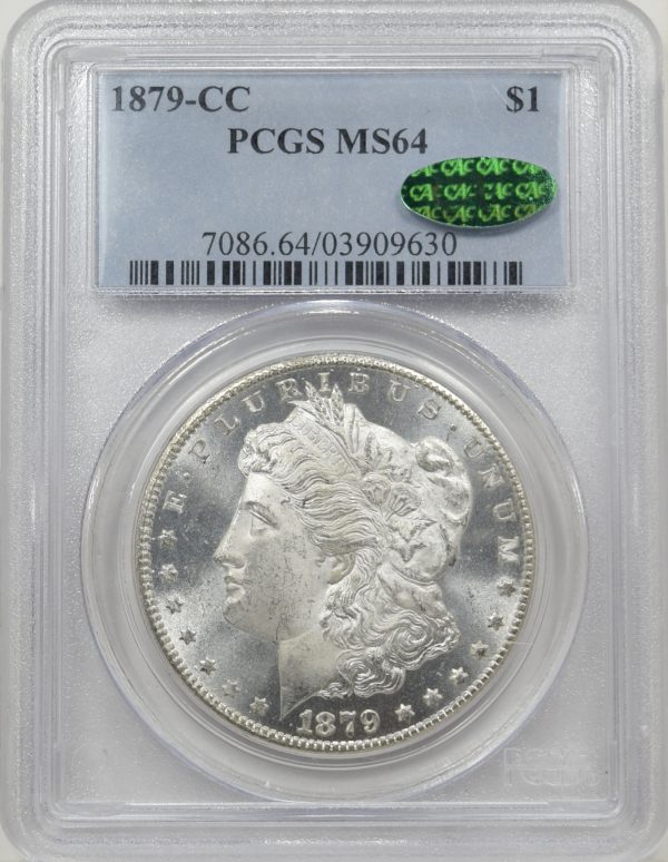 1879-CC PCGS MS64 CAC Morgan Dollar