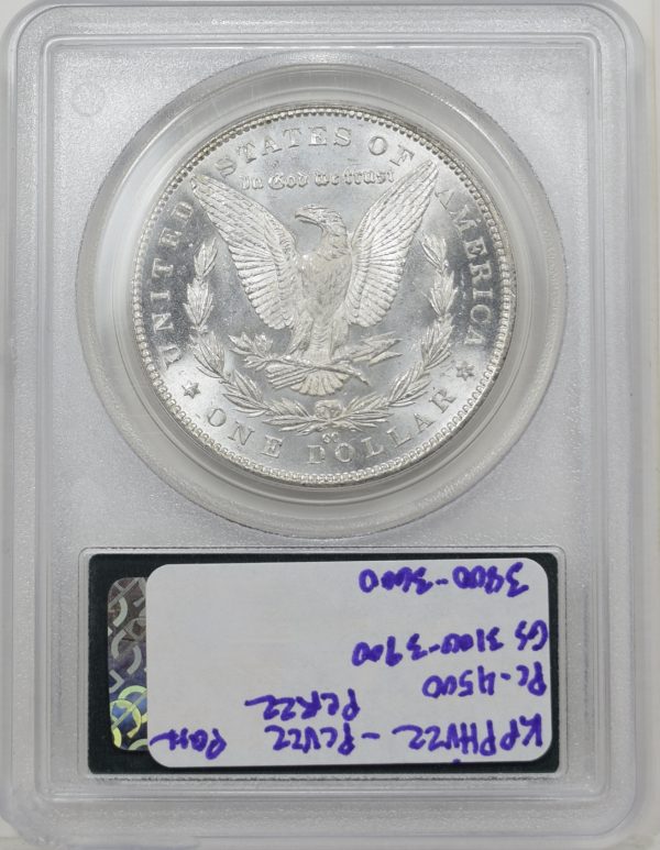 1891-CC PCGS MS65 CAC Morgan Dollar - Image 2