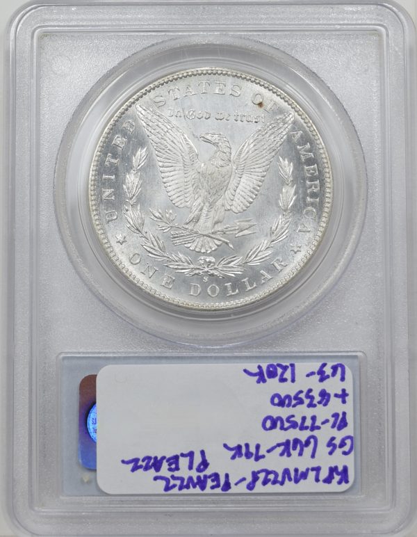 1892-S PCGS MS62 Morgan Dollar - Image 2